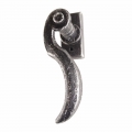 2037.DK Metal Tip Wrought Iron Window Handle DK Dry Keep Lorenz Ferart