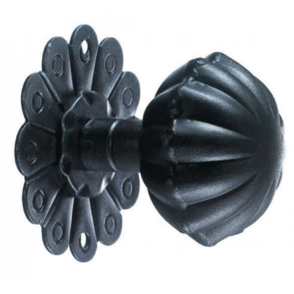 2116 Ø65 Door Knob Wrought Iron