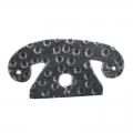 2202 Signal Telephone Shape Wrought Iron Lorenz Ferart