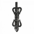 2362 Wrought Iron Vertical Bolt Handmade for Doors Lorenz Ferart
