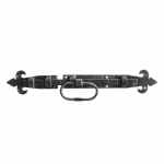 2510 Wrought Iron Horizontal Bolt Handmade for Doors Lorenz Ferart