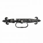 2510 Wrought Iron Horizontal Bolt Handmade for Doors Lorenz Ferart