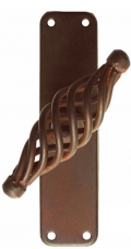 2804 Budapest Galbusera Window Handle Wrought Iron