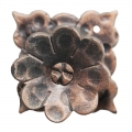3186 Flower with Petals Knob Wrought Iron Furniture Handle Lorenz Ferart