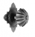 524C Ø65 Door Knob Artistic Wrought Iron