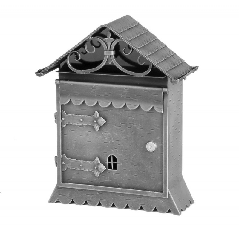 988 Galbusera Wall Mail Box Artistic Wrought Iron