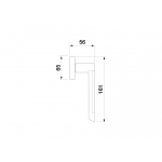 Alamaro Design Manital Window Handle D.K.