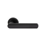 Aura Reguitti Door Handle on Round Rose Made of Zama