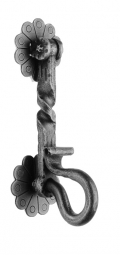 322 Door Knocker with Rosettes Galbusera Artistic Wrought Iron