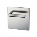 pba 2030/2001 Pair of Handles with Plate in Stainless Steel AISI 316L