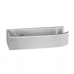 pba 2001B.IT Pair of Lever Handles in Stainless Steel AISI 316L