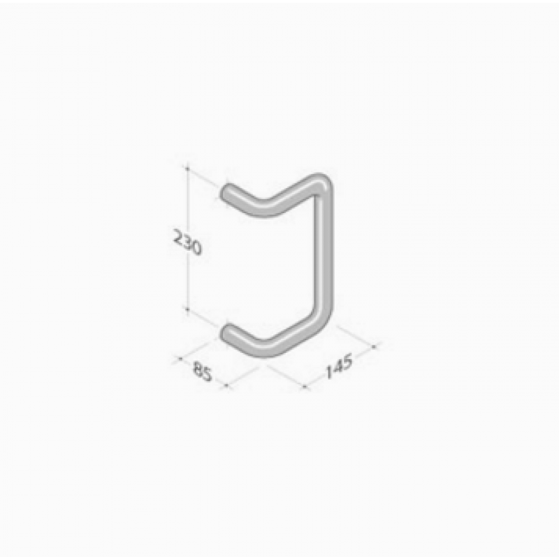 M18D pba Handle Aluminum Extruded