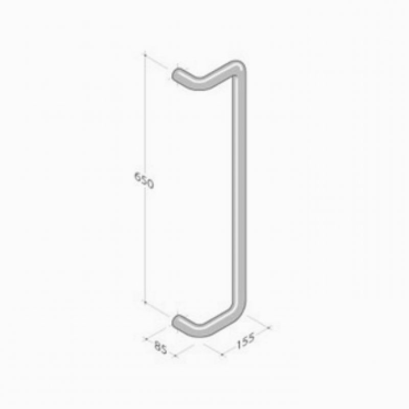 M18D pba Handle Aluminum Extruded