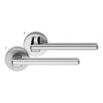 Door handle of Architecture H 1044 Oberon of the Architect Vincent Van Duysen for Valli & Valli