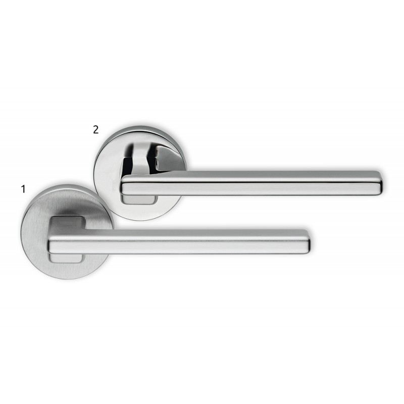 Door handle of Architecture H 1044 Oberon of the Architect Vincent Van Duysen for Valli & Valli