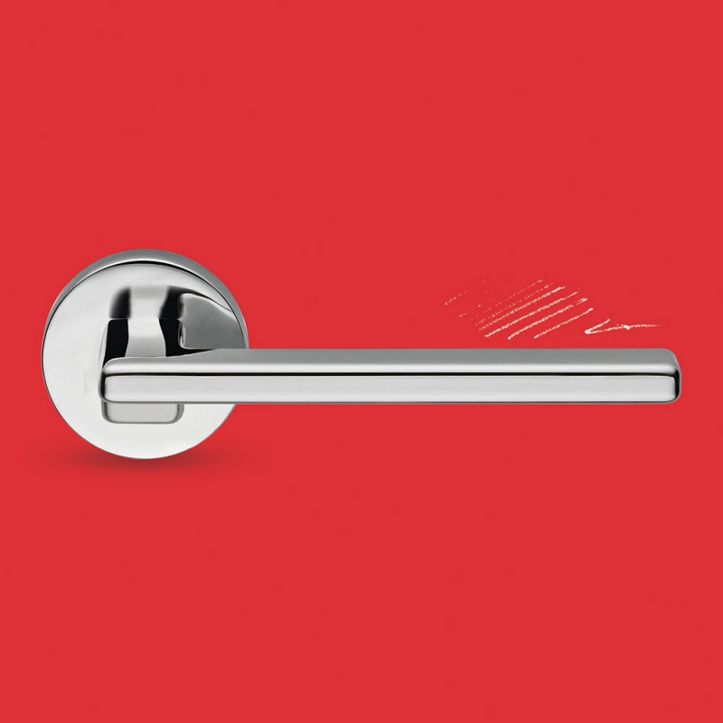 Door handle of Architecture H 1044 Oberon of the Architect Vincent Van Duysen for Valli & Valli