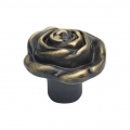 Classic Cabinet Knob Linea Calì Rose PB with Matt Bronze Finishing