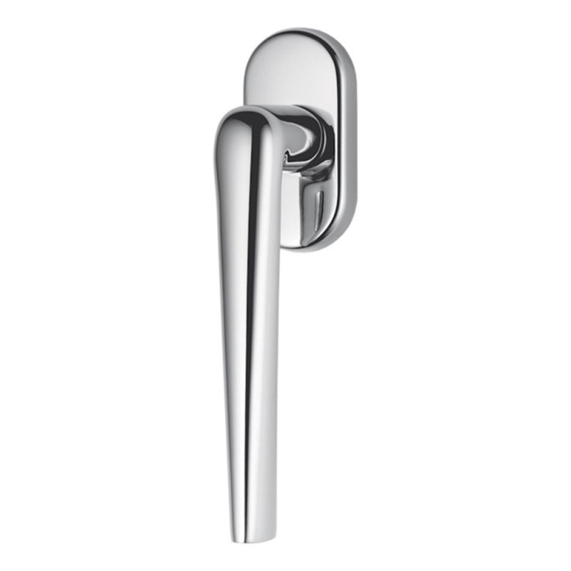 Robotre Bronze Door Handle on Rosette Ideal for Vintage Modern House by Colombo Design