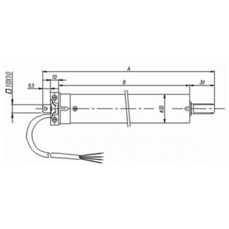 Smart 35 Work 35nm 70kg Tubular Motor for Rolling Shutter Tech International